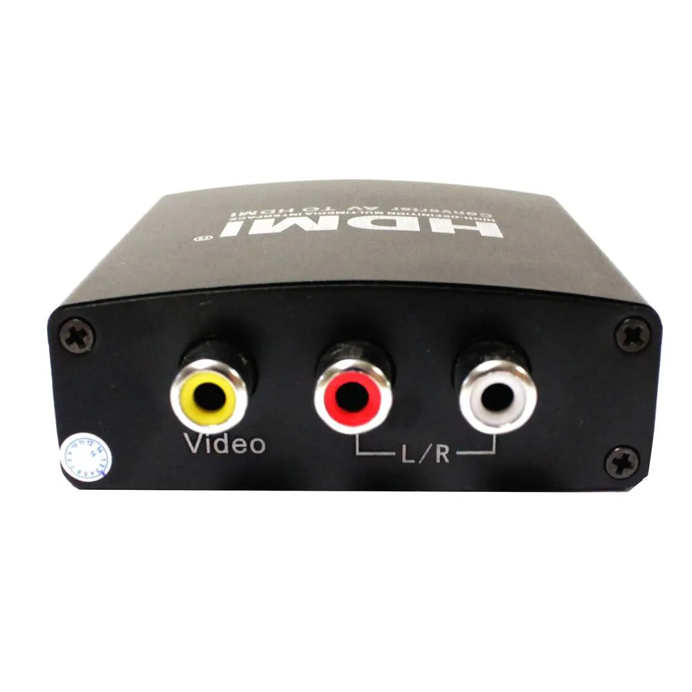 Audio and Composite Video to HDMI Mini CBVS Converter