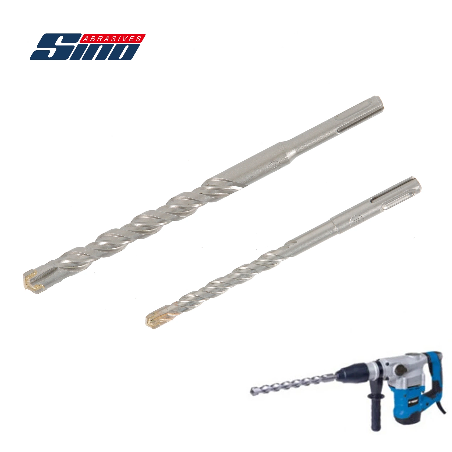 SDS Plus Rotary Hammer Drill Bits for Concrete and Rock