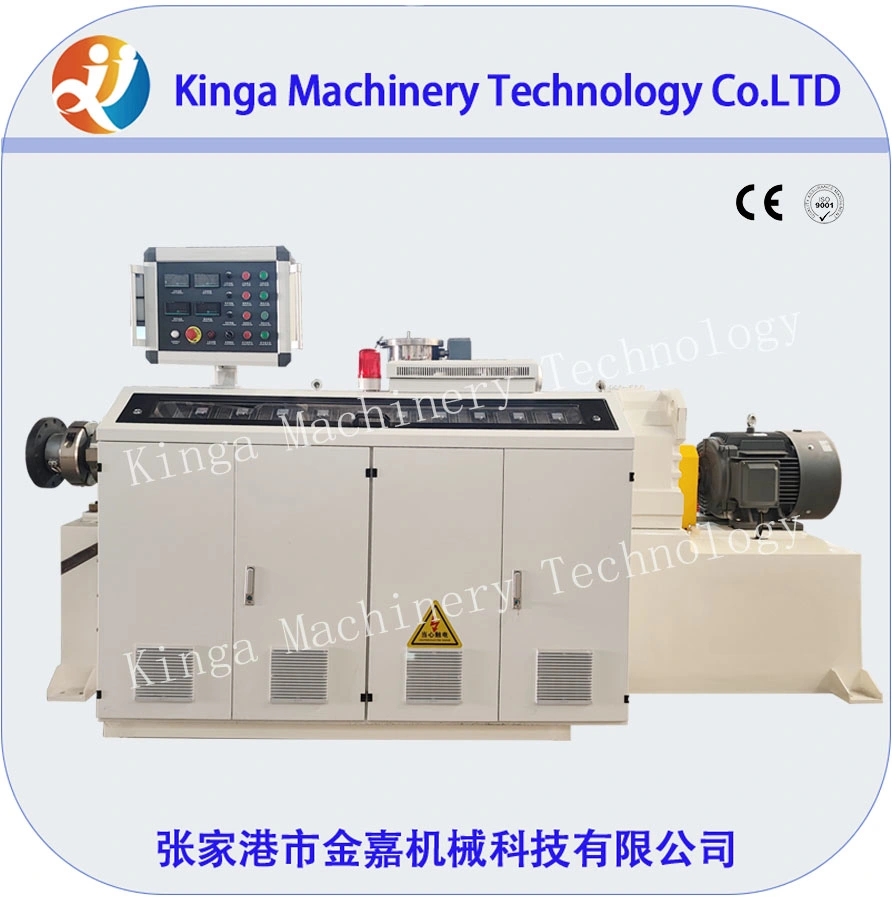 PVC Plastic Profile Extrusion Making Machine for Decorationsquare Type PVC Cable Profile Extrusion Machine