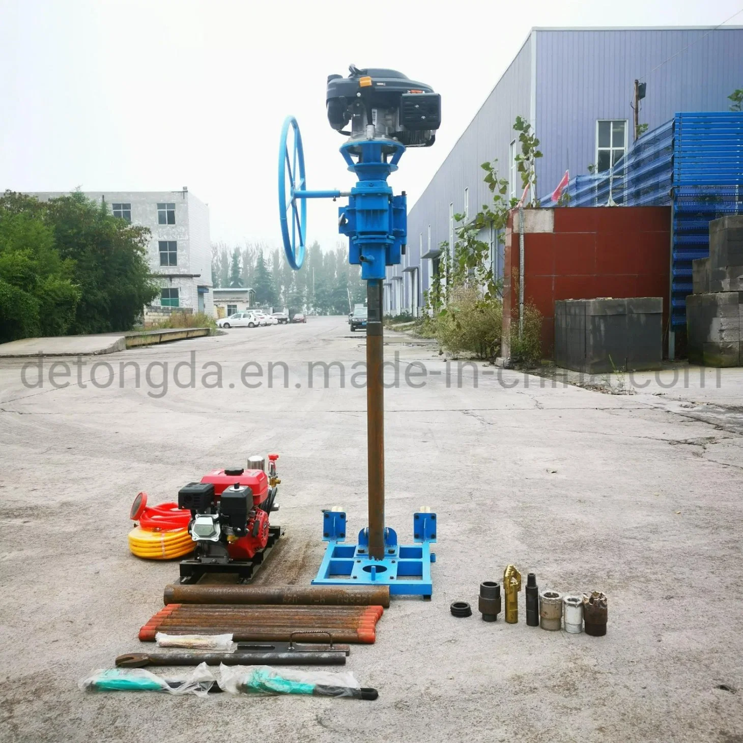 Portable Diamond Core Geological Exploration Sampling Hammer Drill Percussion Drill