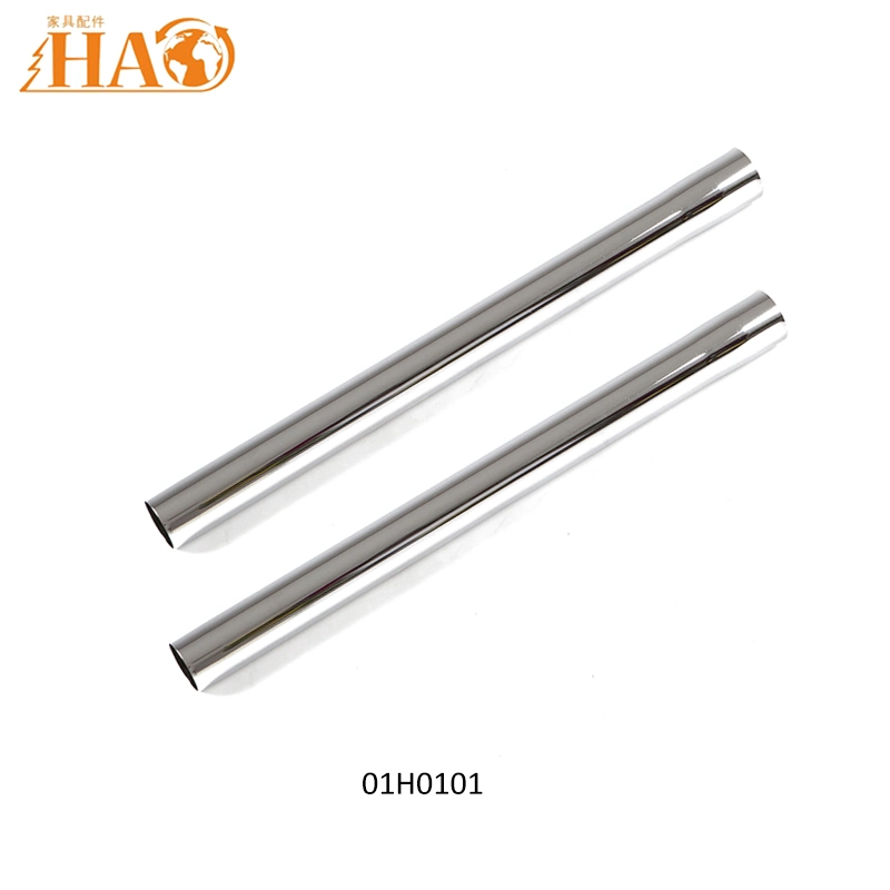 China Factory Hot Sale Wardrobe Accessories Seamless Pipe 0.5-1.5mm Thickness Chrome Nickel Steel Tube