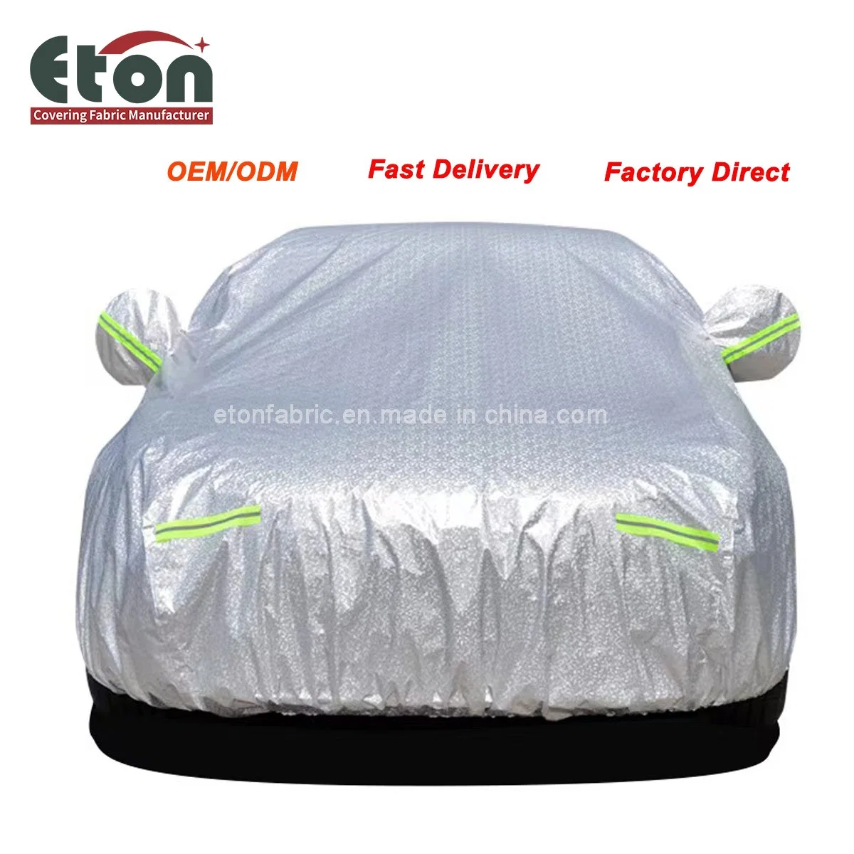 Universal Auto PVC+PP Cotton UV Snowproof Waterproof Protection Full Car Cover