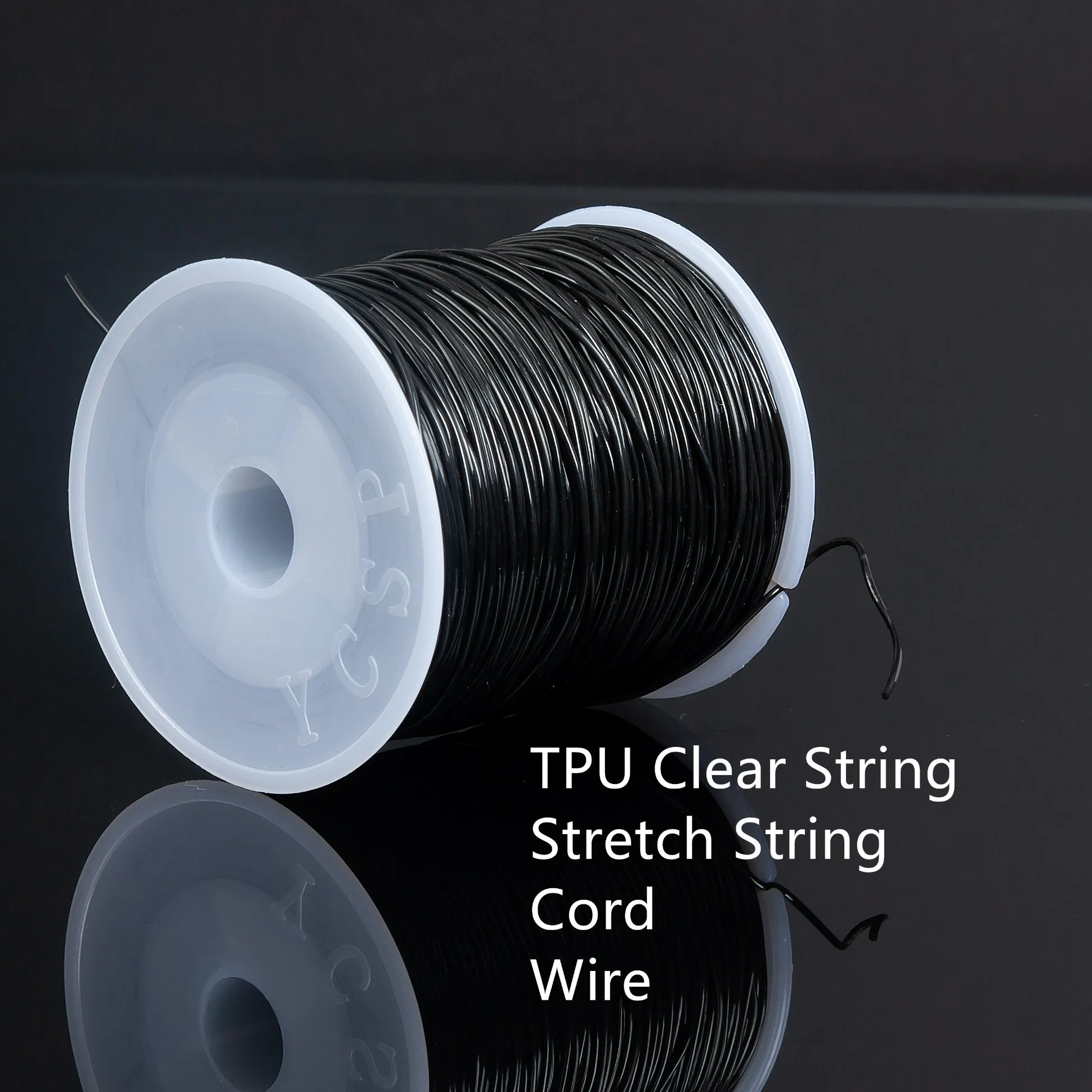 Wholesale/Supplier Transparent Crystal High Elastic TPU Thread Durable Beading Cord String for Bracelet Making