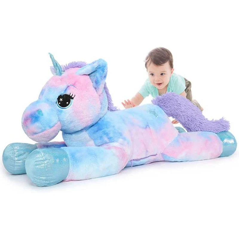 Rainbow Unicorn Plush Toy Cute Unicorn Stuffed Animal Gifts for Graduation, Birthday or Valentines for Girls