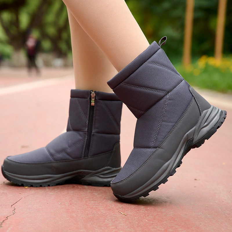 Bn044 Thick Snow Boots Women's Warm Outdoor Cotton Shoes Warm Shoes