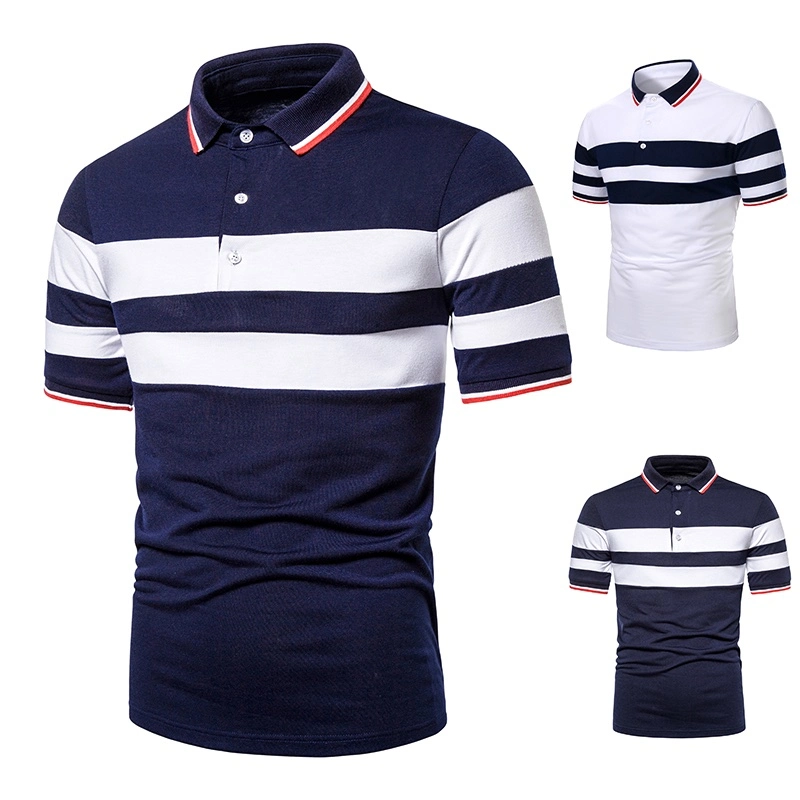 Großhandel Custom Logo Druck Stickerei Männer′ S Golf Polo T-Shirts Herren-T-Shirts