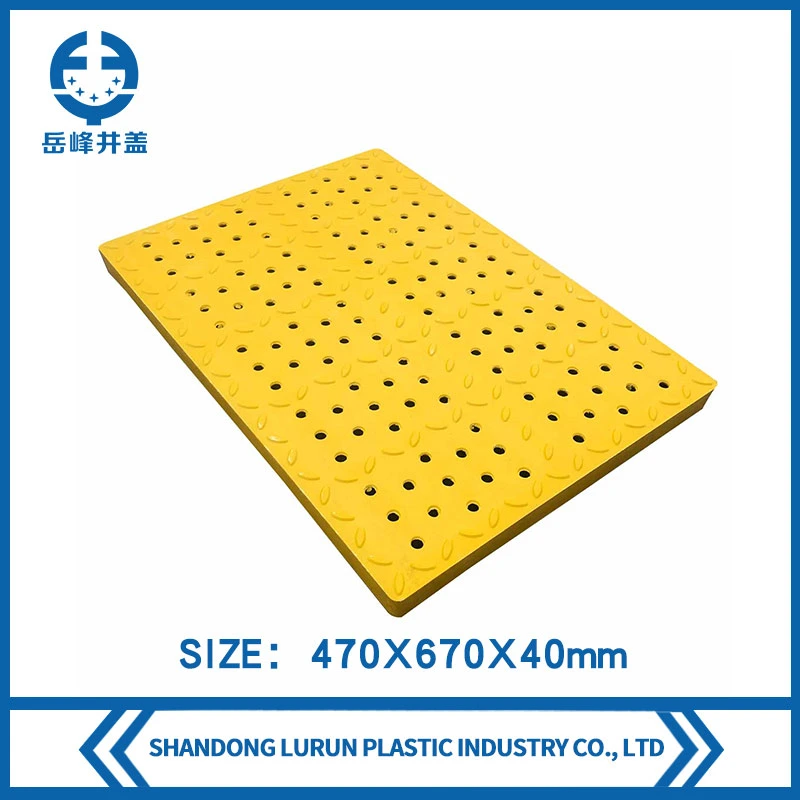 Pure Resin SMC BMC Composite Trench Drain Cover