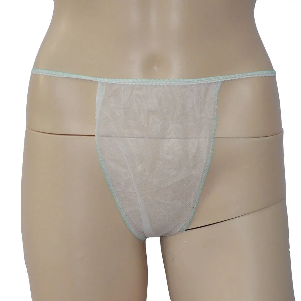 Disposable Ladies Underwear. Nonwoven SBPP Female&prime; S Underwear