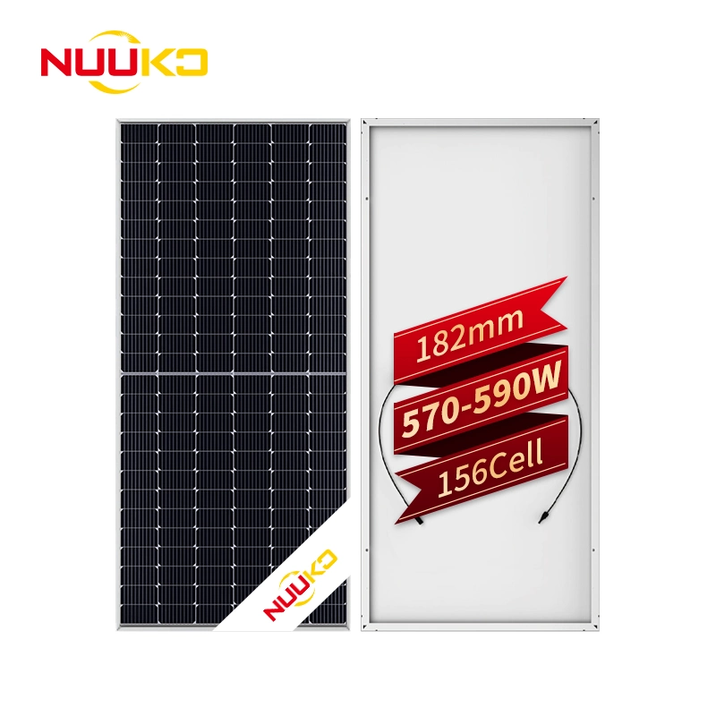 Nuuko High Efficiency 530W 535W 540W 545W 550W for Home Electricity with Solar Battery TUV/CE CB Retie Iecee ISO CQC IEC Inmetro