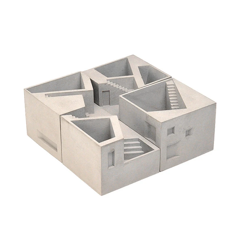 Nordic Building Cement Makeup Brush Holder Pen Holder