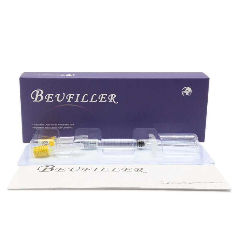 China Best Hot Selling 2ml Deep Derm Face Filler Lip Injection Hyaluronic Acid Dermal Filler