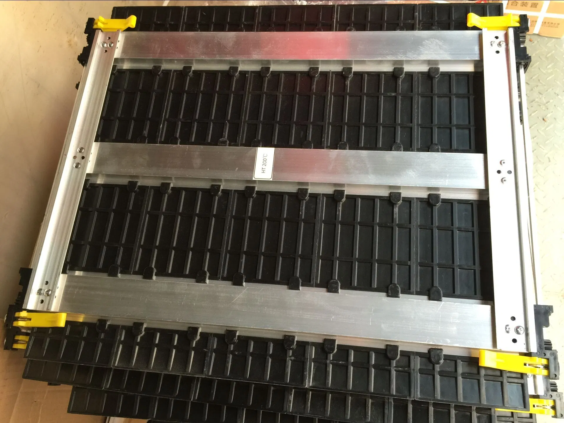 High Temperature Resistant 200deg. C PCB Inserting Holder ESD Storage Rack Magazine Rack