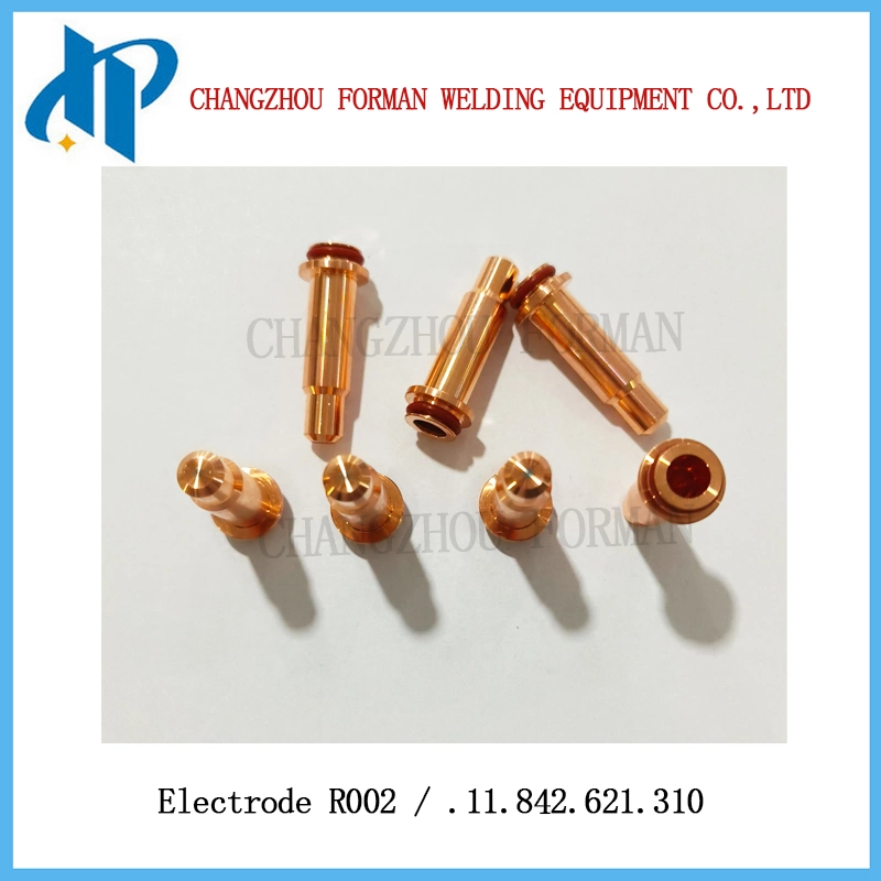 Electrode R002 Cathode. 11.842.621.310 for Kjellberg Plasma Cutting Torch Consumables