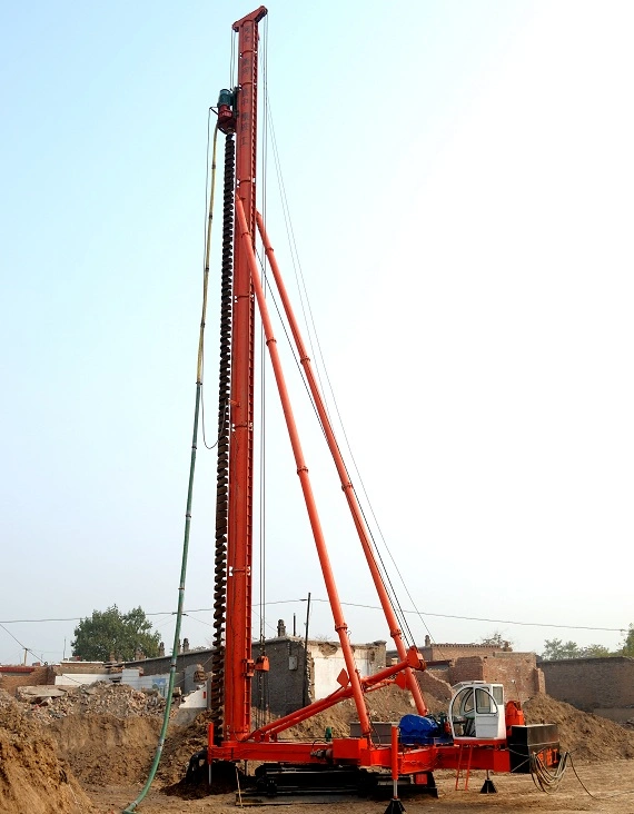 150kn. M Rig. De perforación rotativa Xr150d CFA Rig. De perforación de barrena larga