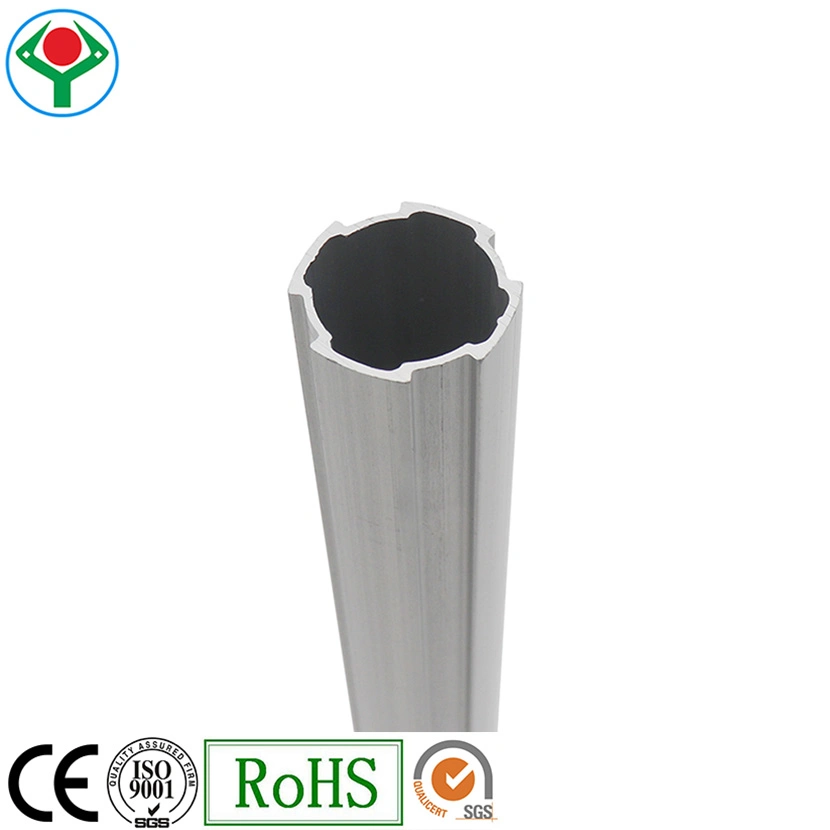 Aluminium Profil Aluminium Rohr Rohr Hardware White Powder Coated Aluminium Montage und Handhabung von Racks