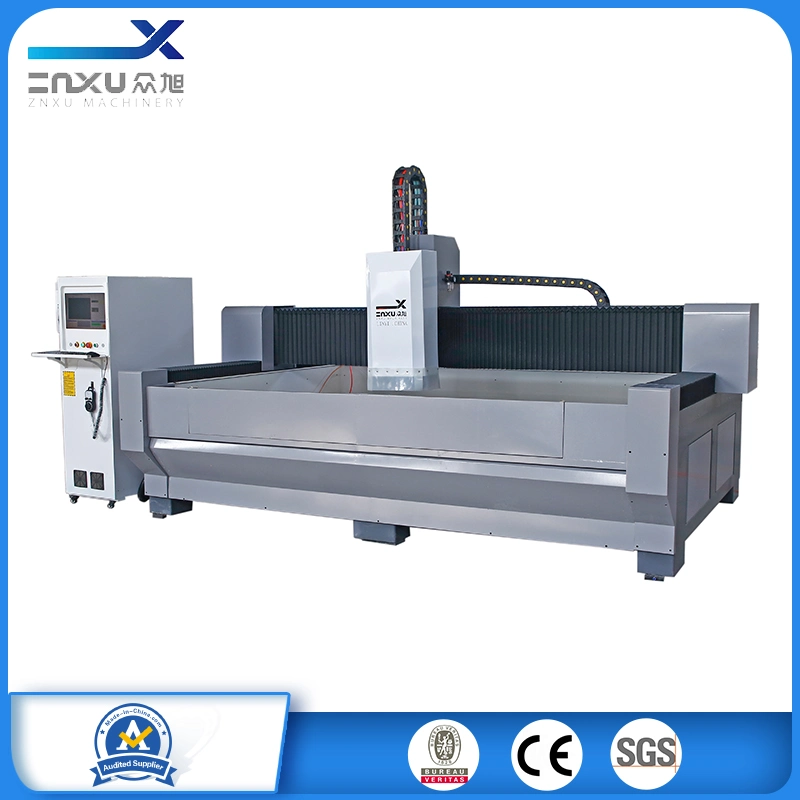 Zxx-C2518 Zxun Automatical CNC máquina de moagem a borda do vidro com função de polimento de moagem de moagem de perfuração