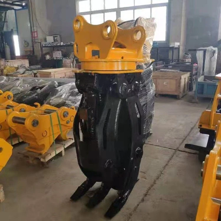 Excavator Attachments Log Grapple for Excavator