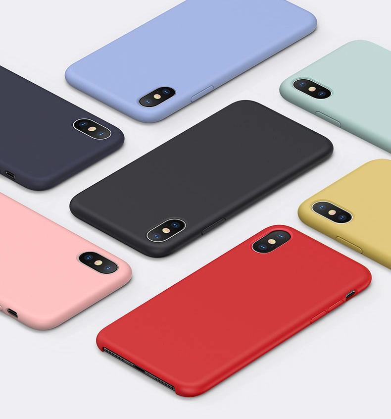 Teléfono móvil de alta calidad en Stock Protector iPhone original Funda de silicona para iPhone 6/7/8/X