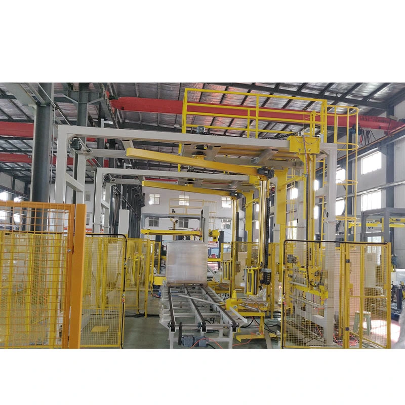 Pallet Strapper Vertical Pallet Strapping Line Auto Line