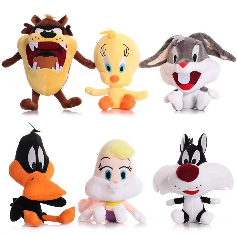 Comercio exterior nuevo Bunny Starling Doll Daffy Duck Boca Grande Gato pirata Doll