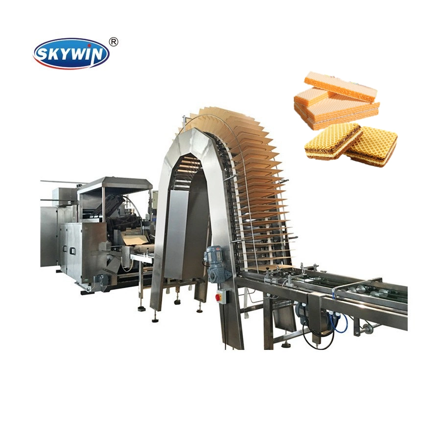 Skywin Wafer Chocolate Roll Forming Making Machine Production Line