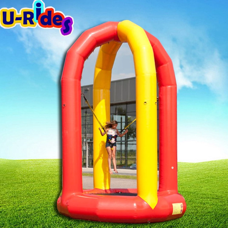 Almofada insuflável de jogos de desporto insufláveis bungee trampolim jumper insufláveis