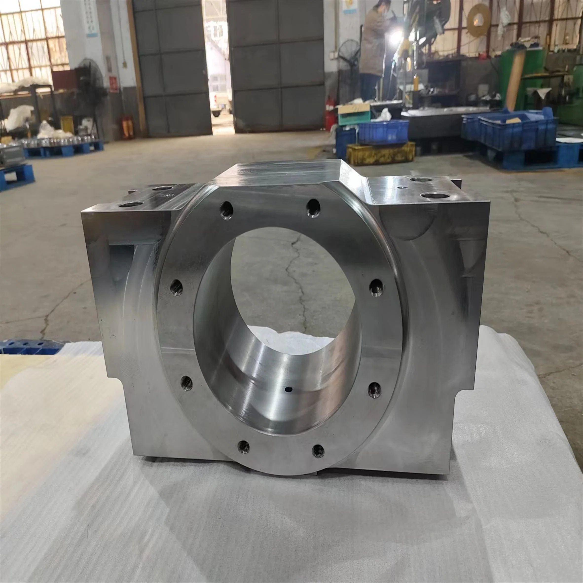 Customized Heavy-Duty Machinery Bearing Seat/Bearing Chock for Cement Plant, Sugar Plant