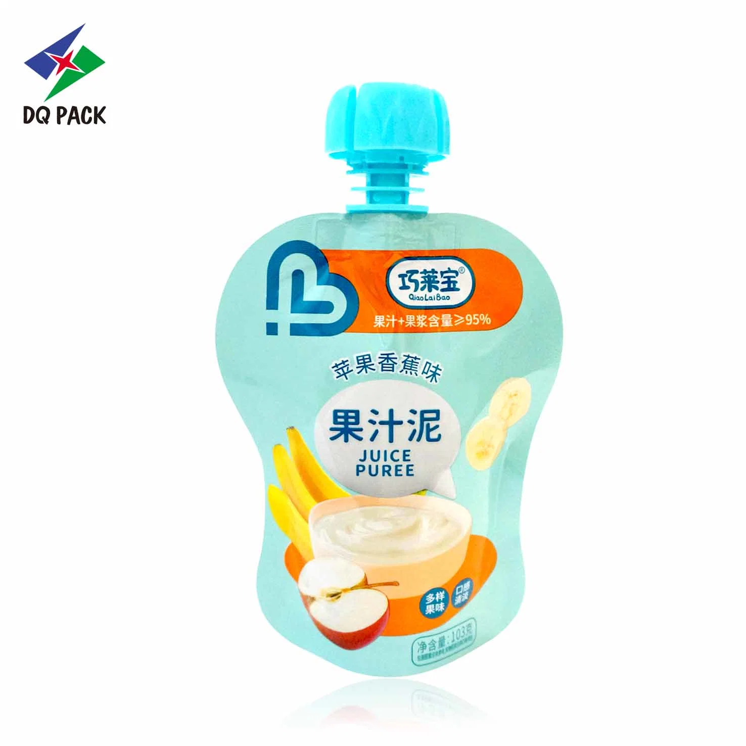 Wholesale/Supplier Eco-Friendly Food Grade Juice Yogurt Packaging Stand up Spout Pouch for Packaging Liquid Food Plastic Bag Pouch