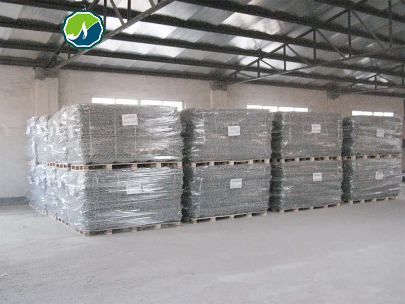 PVC Pet HDP de Piedra hexagonal malla de alambre Gabion Box Gabion Saco Wall