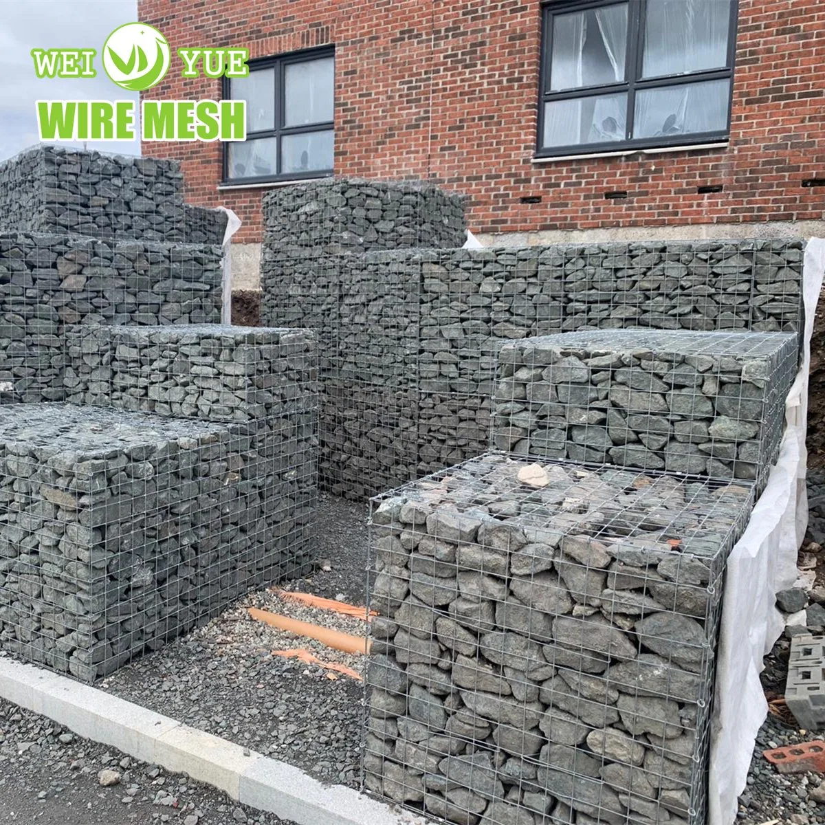 Easy Installation Welded Gabion Box Retaining Wall Metal Gabions Prices