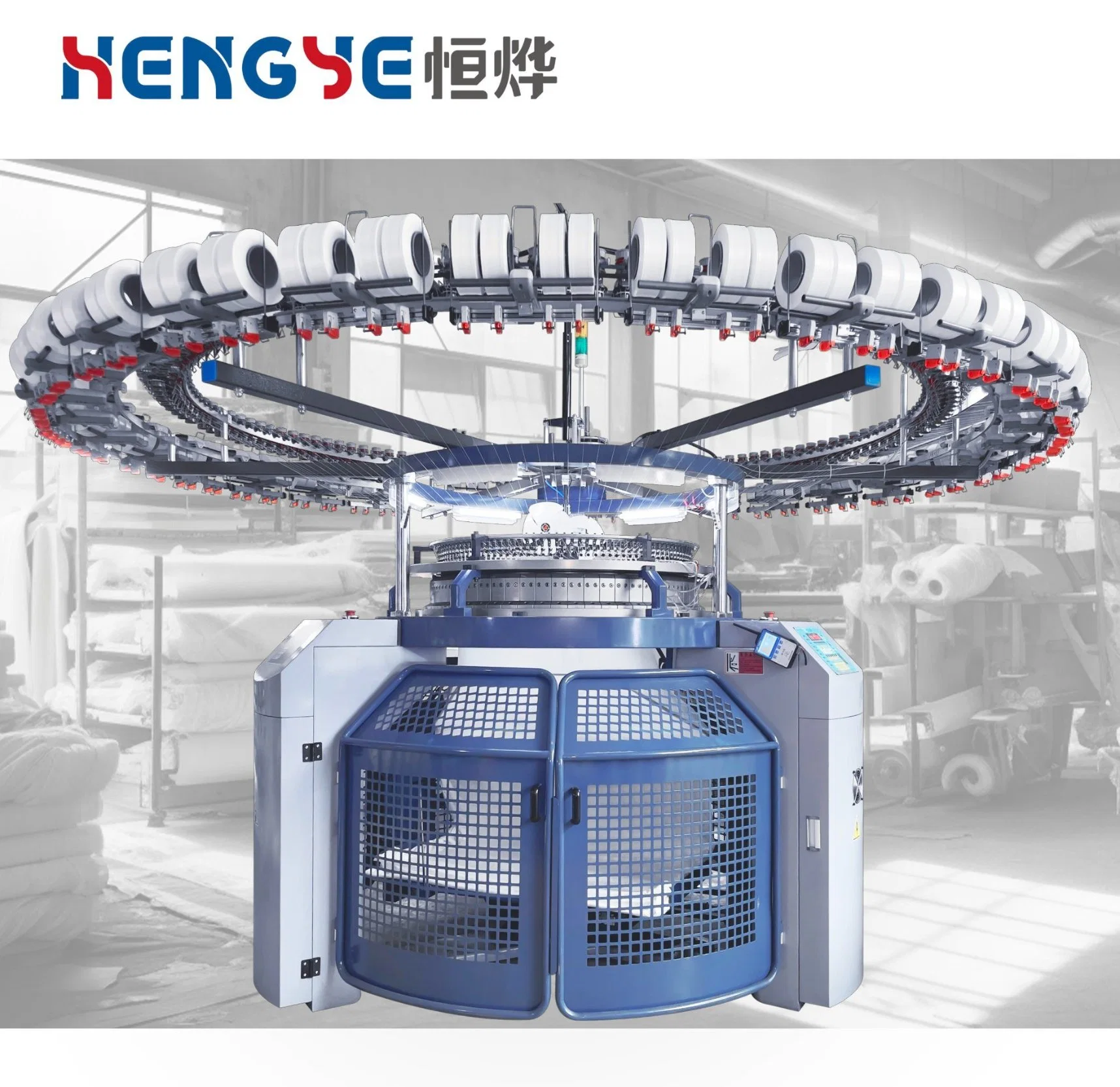 Hengye Single Jersey Circular Towel Production Textile Machine for Towel Weaving