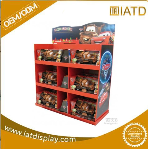 Advertising Pop POS Cardboard Pallet Display, Supermarket Pallet Display Stand