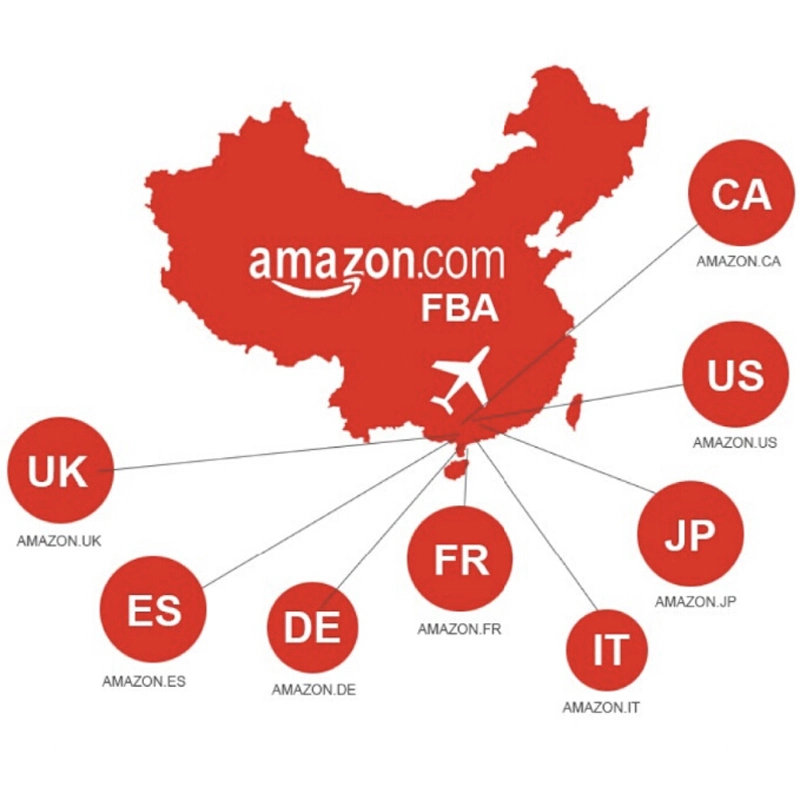 Amazon Fba Air/Sea Freight Forwarder envíos desde China a Estados Unidos, Canadá, Alemania, U. K Australia DDP Almacén con impuestos incluidos