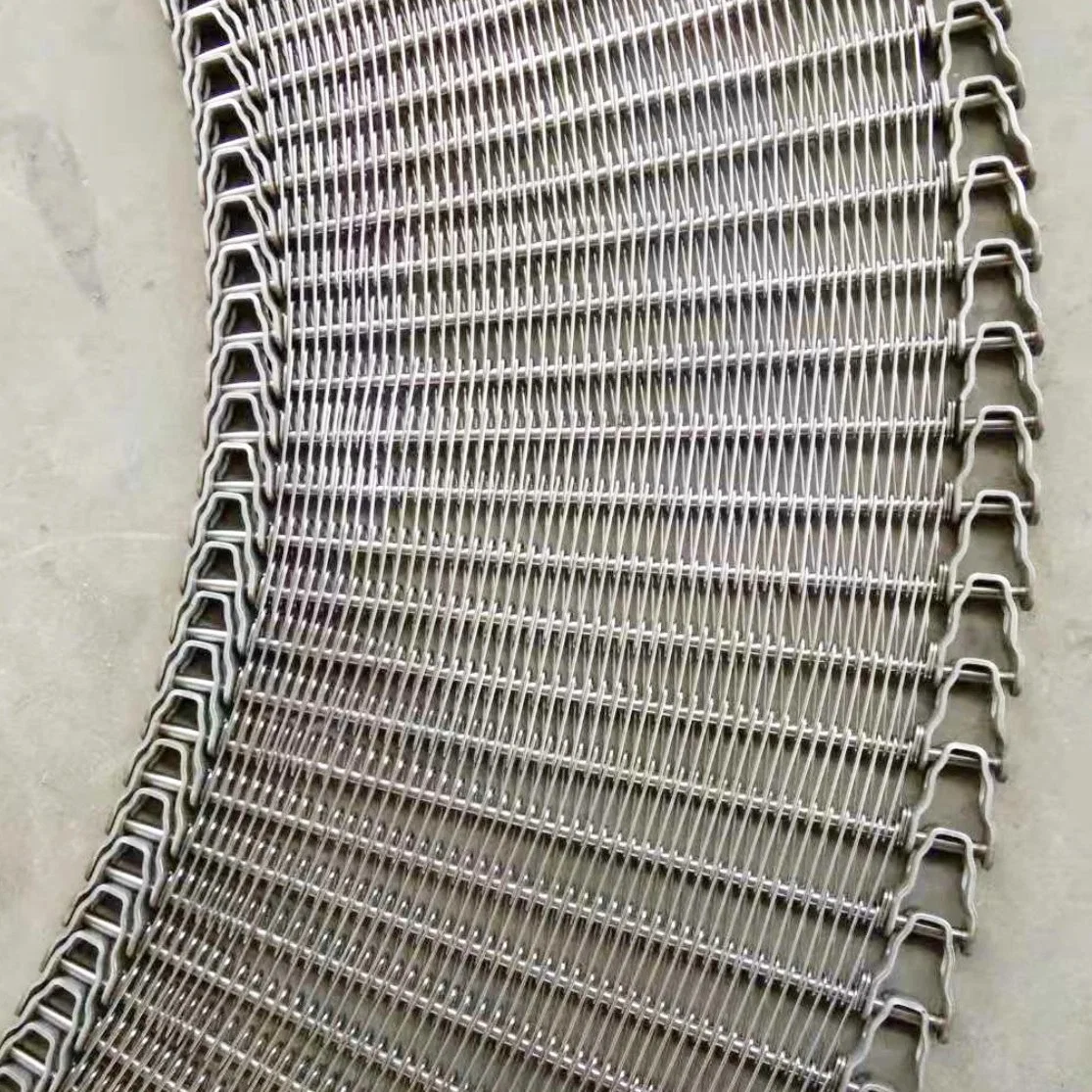 Supply Stainless Steel Conveyor Mesh Belt High Temperature Great Wall Chain Hoof Chain