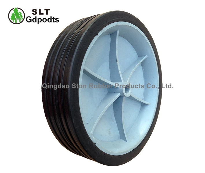 6 Inch Solid Rubber Wheel for Tool Cart