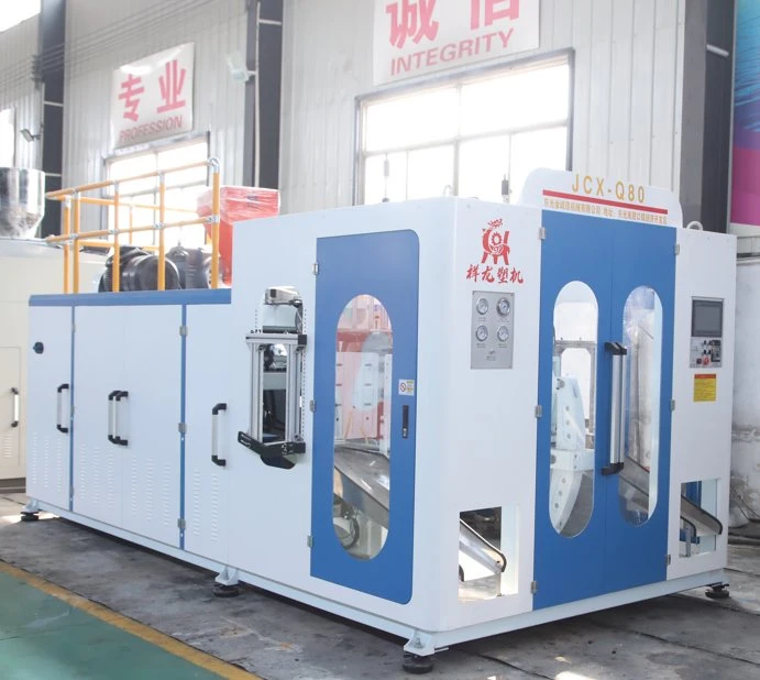 Double Station Fully Automatic Extrusion Died Head Jar Blow Molding Machine