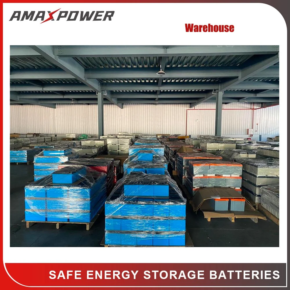 Amaxpower VRLA AGM Battery Solar Home System Sealed Lead Acid 12V45ah Low Dischargeable Rate for UPS/Cleaning Machine