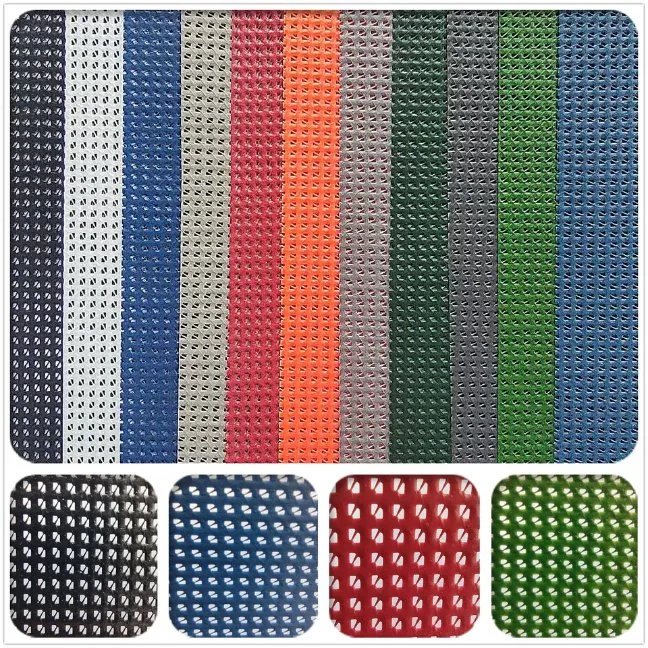 1000d PVC Teslin Mesh Fabric for Outdoor Furniture, Reinforced Polyester Coated PVC Mesh Fabric