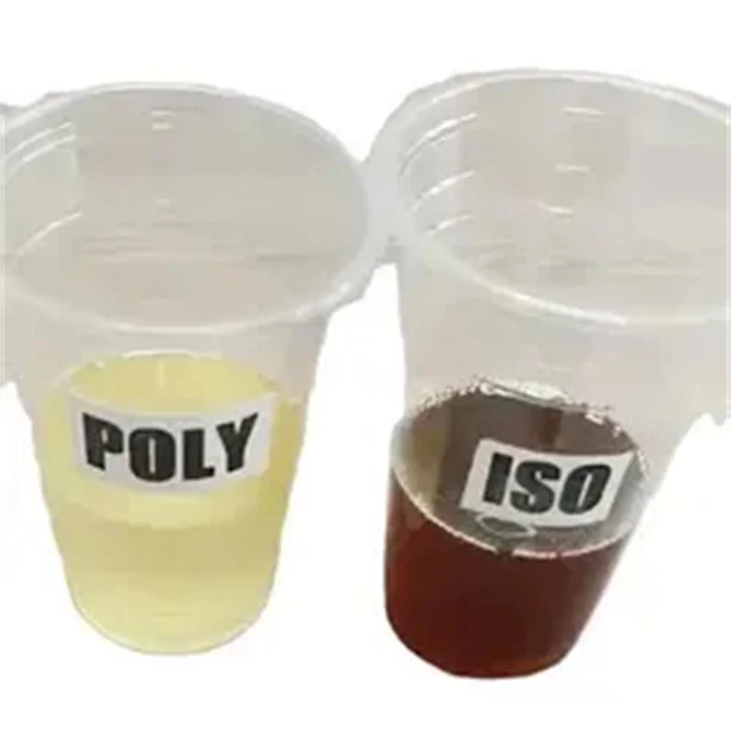 Hot Sale Rigid Foam Polyol and Isocyanate Mdi for Polyurethane Paints Raw Material Chemicals Door Filling Material Moulded Foam