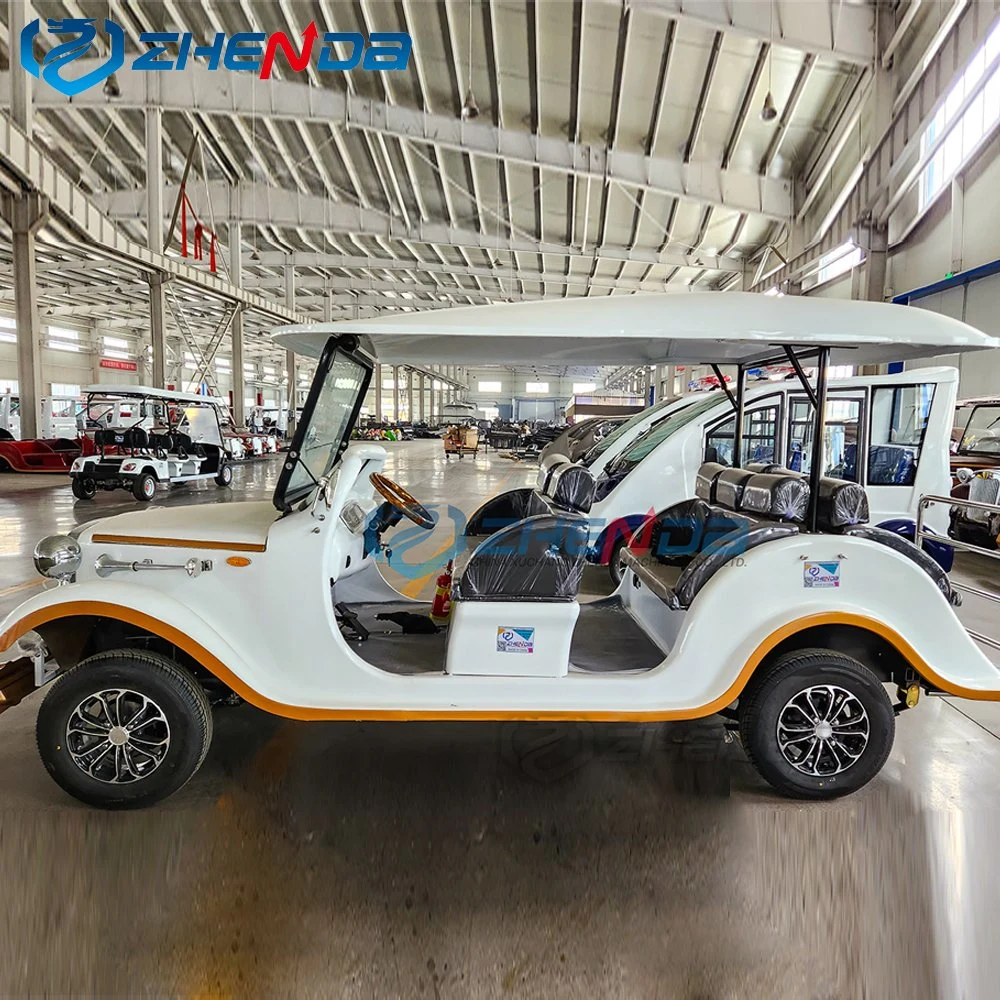 Hot Sale Vintage Classic Travel Electric Sightseeing Electric Classic Car with CE