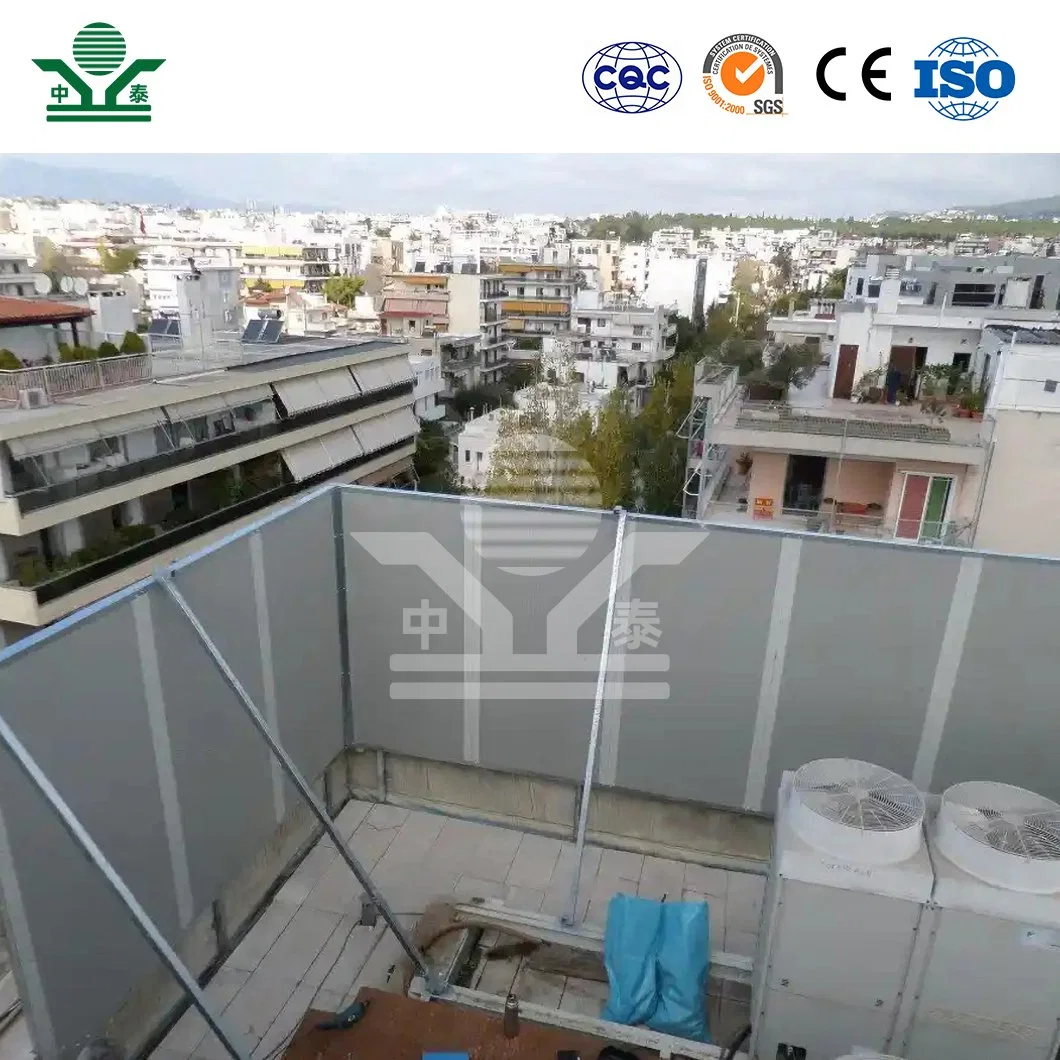 Zhongtai Soundsafe Acoustic Barrier China Factory Flexible Fire Barrier 100mm Thickness Cooling Tower Sound Barrier

Barrière acoustique Zhongtai Soundsafe de l'usine chinoise Barrière coupe-feu flexible d'une épaisseur de 100 mm Barrière acoustique pour tour de refroidissement.