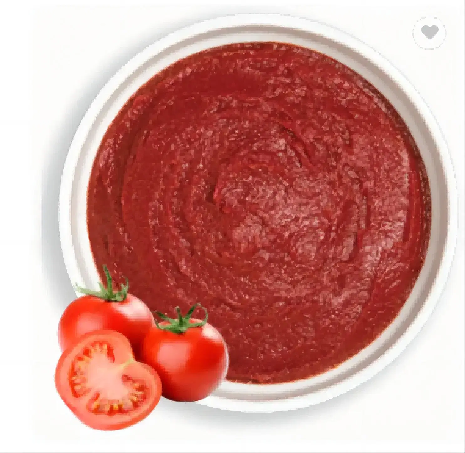 La pâte de tomate de haute qualité 36-38 % Frais Sauce tomate concentrée pour le ketchup