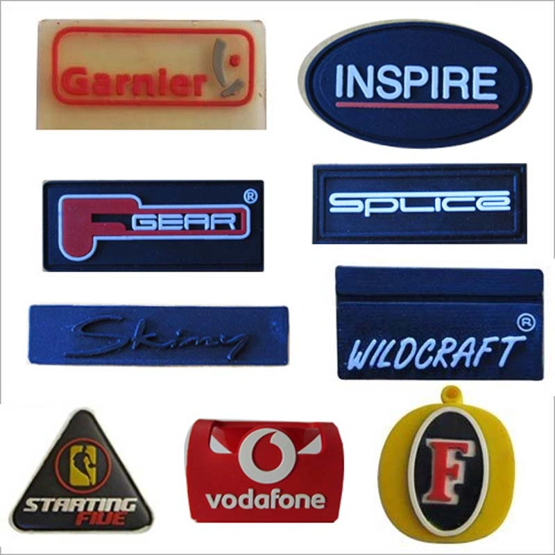 Factory Customized 3D Rubber Badge Silicone Hang Tag Tactical PVC Patch Label