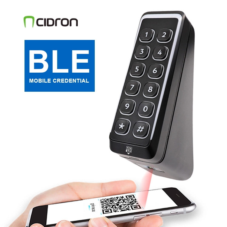 Blue tooth BLE RFID proximidade 1356MHz NFC Porta Wiegand do controle de acesso Reader