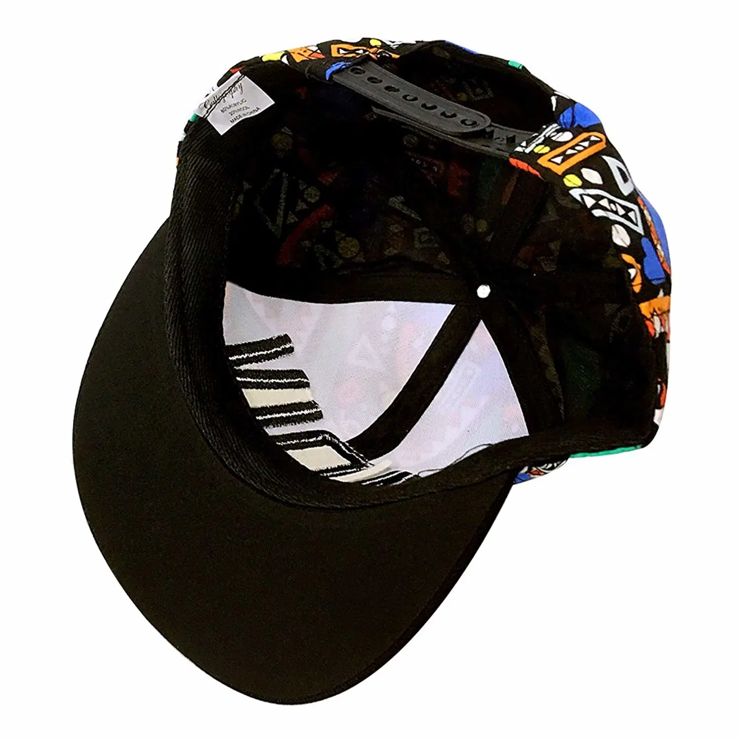 Flat Brim Adjust Hip Hop Outdoor Dance Baseball Cap Snapback Cap