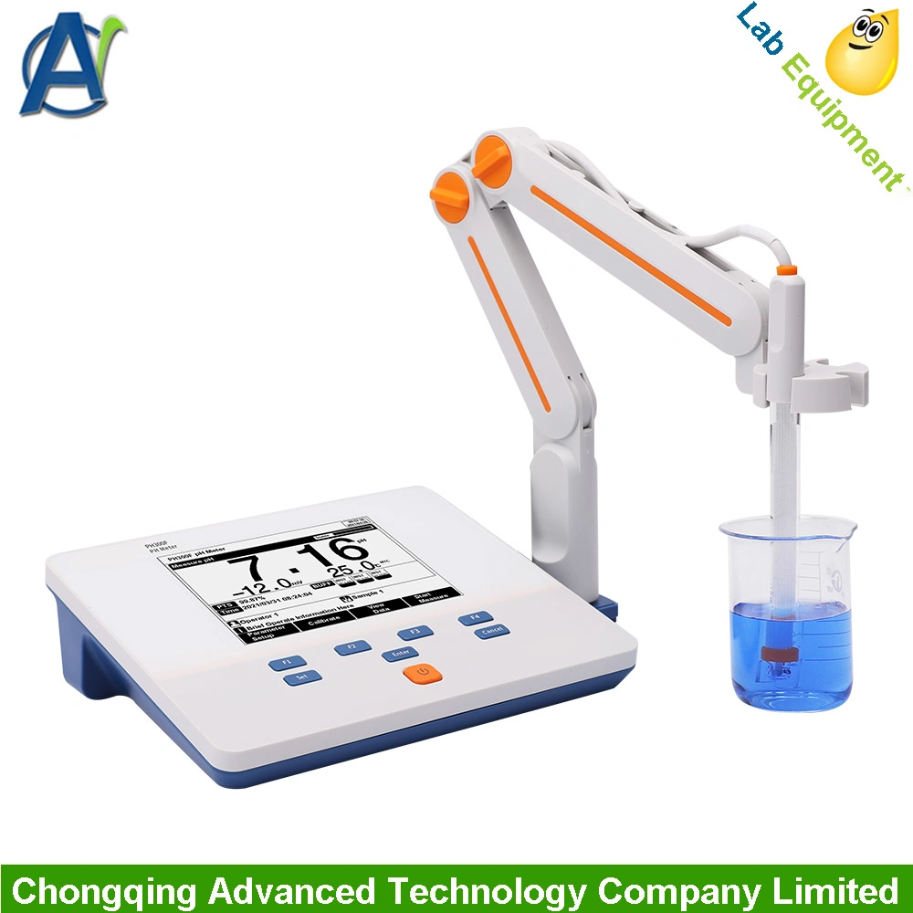 Benchtop pH Meter with LCD Display Screen