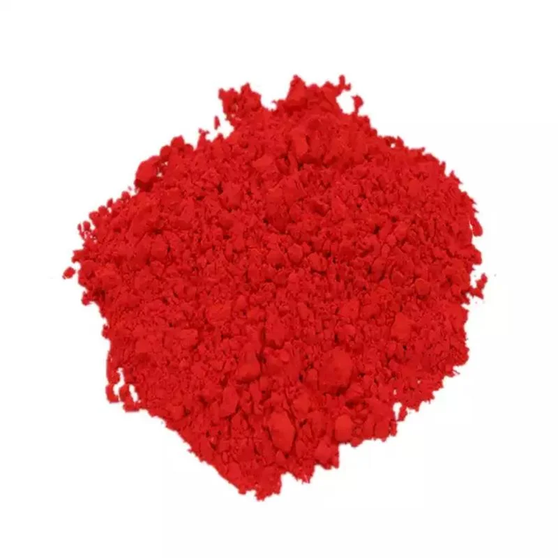 Colorante rojo orgánica para la impresión de envases de cuero