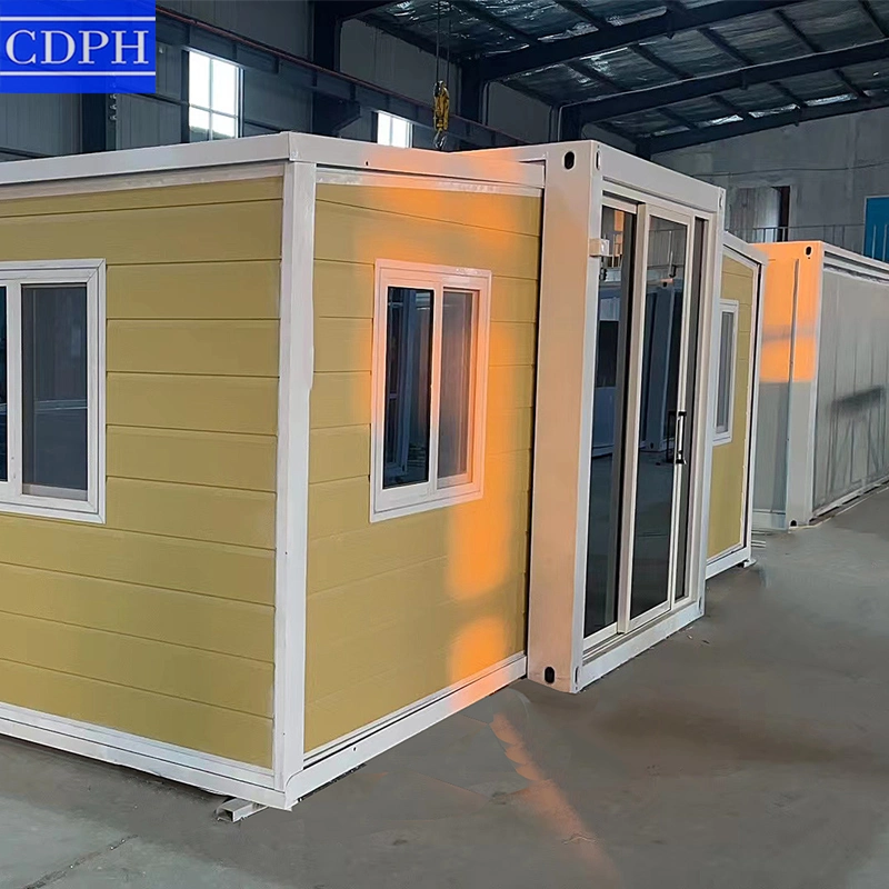 Luxury 20/40FT Mobile Steel Structure Modular Expandable Living Office Sandwich Panel Portable Prefab Prefabricated Shipping Container House for Sale