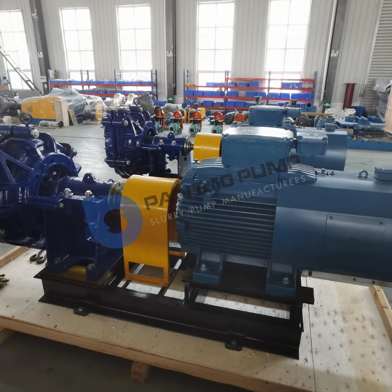 High Temperature Resistance Expeller Seal Slurry Pump for Zinc Mine