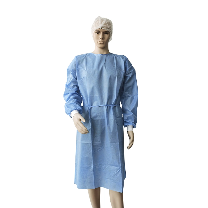 Disposable Non-Woven Protective Isolation Gown PPE Medical Surgical Gown